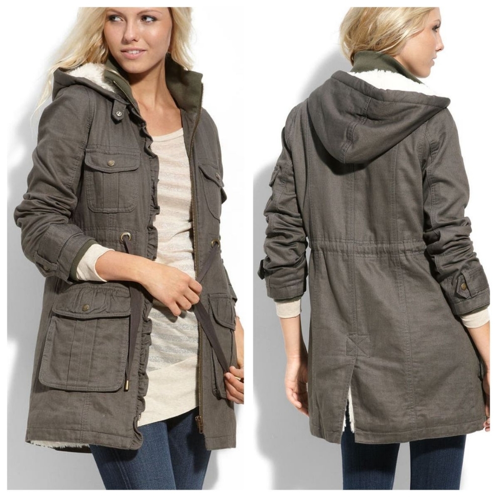 Sanctuary • Frost Fleece Lined Twill Parka